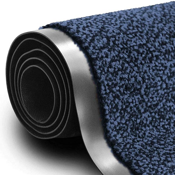 Blue Heavy Duty Industrial Barrier Mats Non-Slip For Indoor And Outdoor Use