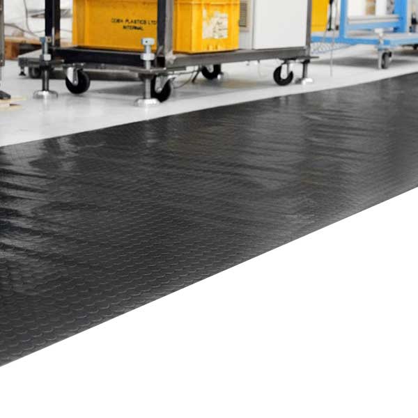 Anti-Slip PVC Floor Dotted Mat for Industrial & Commercial Use