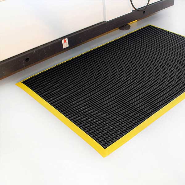 Workstation Open Grid Anti-Slip PVC Leisure Mat