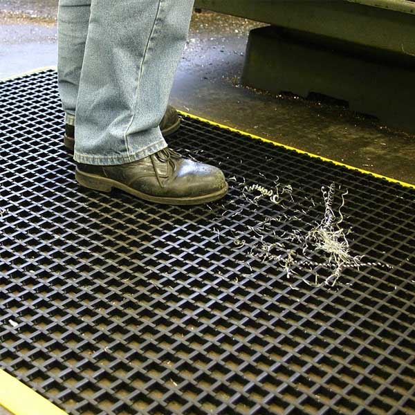 Workstation Open Grid Anti-Slip PVC Leisure Mat