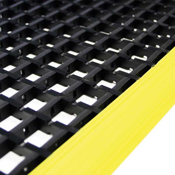 Workstation Open Grid Anti-Slip PVC Leisure Mat
