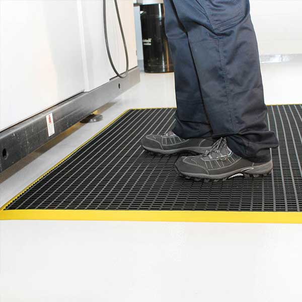 Workstation Open Grid Anti-Slip PVC Leisure Mat