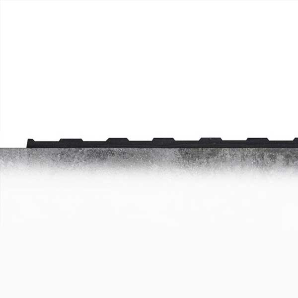 Durable Wide Fluted Ribbed Rubber Mat for Indoor & Outdoor