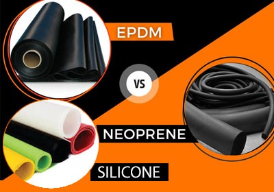 Comparing neoprene, EPDM, and silicone rubber sheets for industrial, outdoor, and high-temperature applications in the UK.