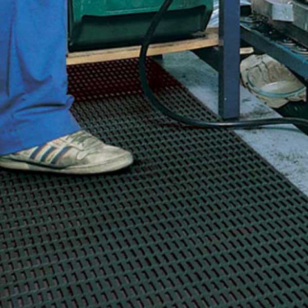 Slip Resistant Workplace Loose Lay Flooring Mat