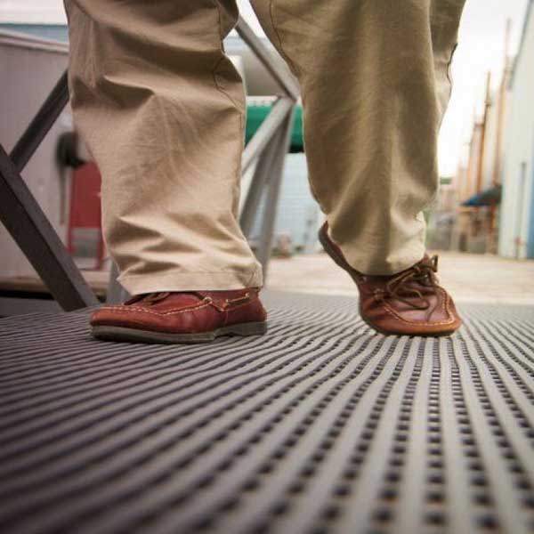 Slip Resistant Workplace Loose Lay Flooring Mat