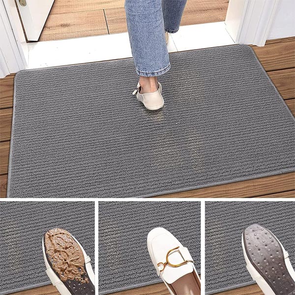 Non Slip Super Absorbent Doormats Dirt Trapper For Front Door Indoor & Outdoor