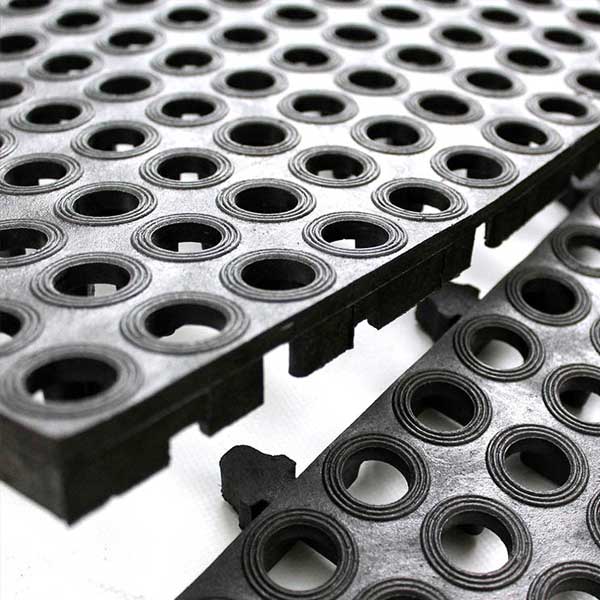 Interlocking Tough Deck Tile for Workstations