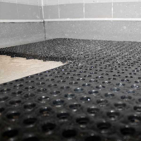 Interlocking Tough Deck Tile for Workstations