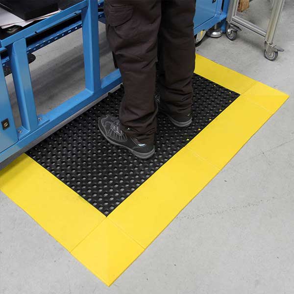 Interlocking Tough Deck Tile for Workstations